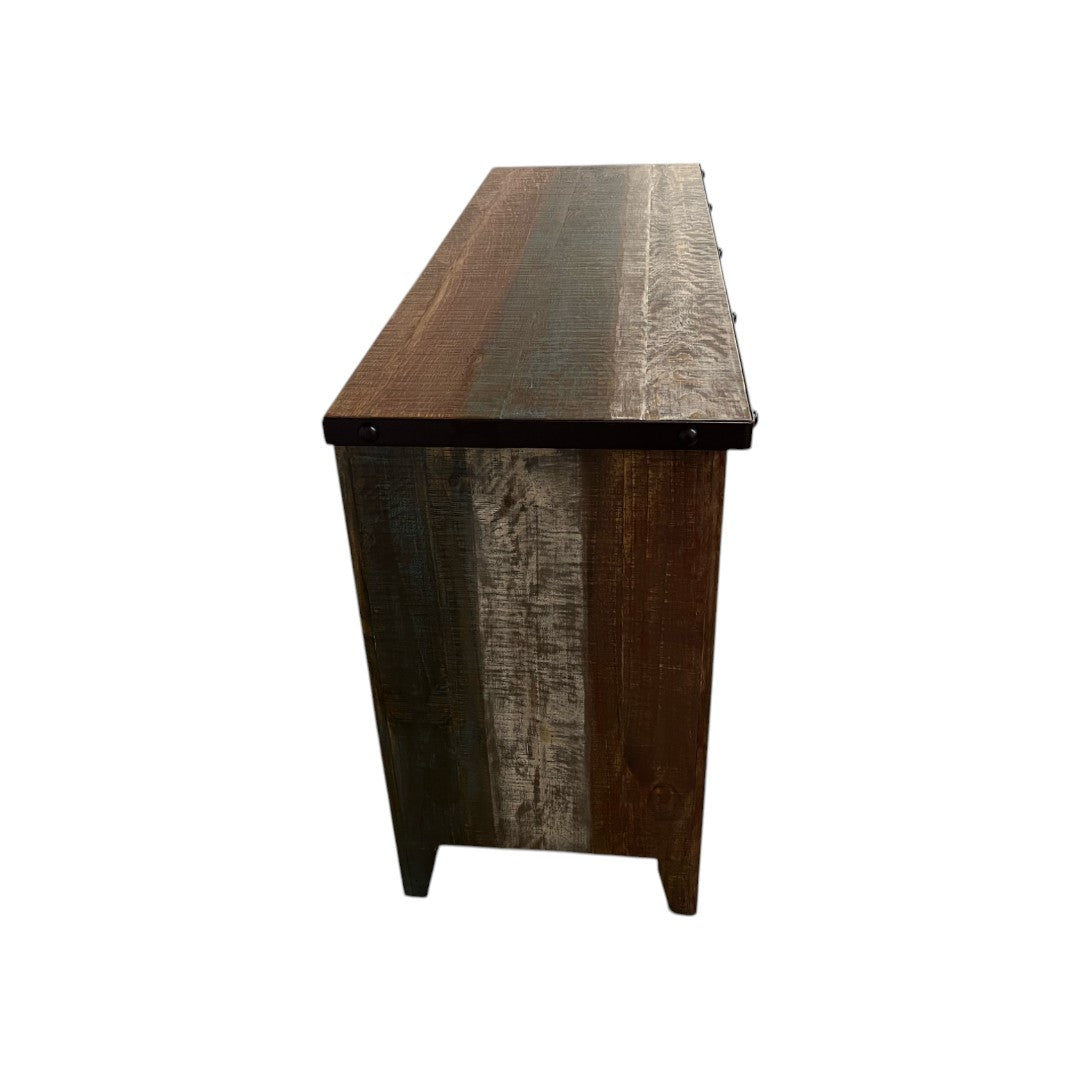 Laurel Foundry Modern Farmhouse Lupita Solid Wood TV Stand