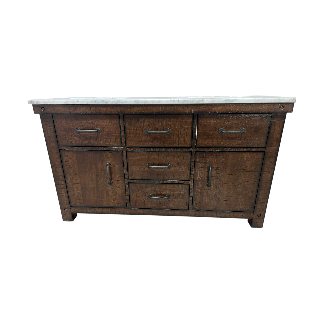 Laurel Foundry Modern Farmhouse Oxon Hill 60'' Double Bathroom Vanity with Top
