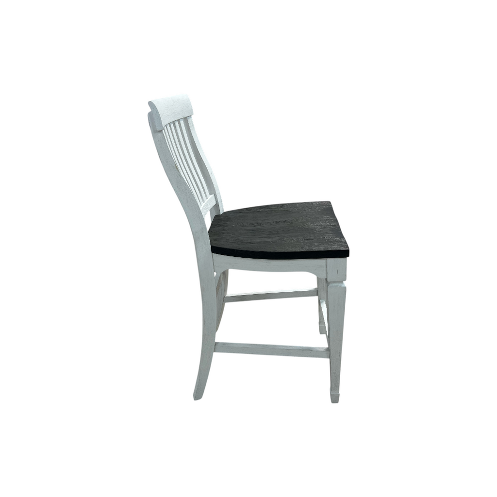 Liberty Furniture Allyson Park Counter Height Slat Back Chair, 18" × 18" × 42" — image 3 of 4