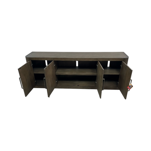 Liberty Furniture South Bend Contemporary 82 Inch TV Console with Adjustable Shelves, image 12