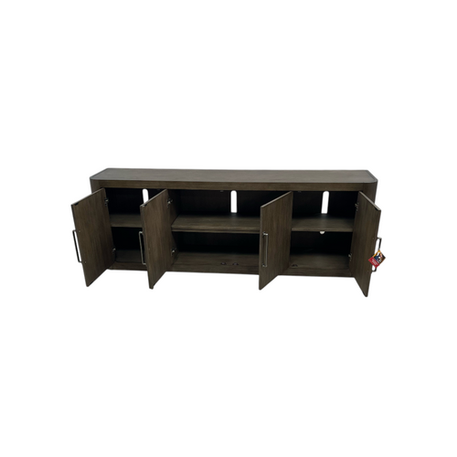 Liberty Furniture South Bend Contemporary 82 Inch TV Console with Adjustable Shelves, image 9