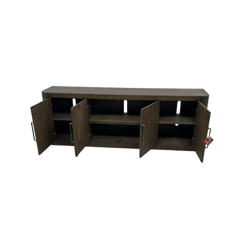 Liberty Furniture South Bend Contemporary 82 Inch TV Console with Adjustable Shelves, image 10