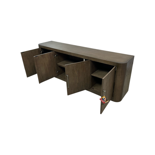 Liberty Furniture South Bend Contemporary 82 Inch TV Console with Adjustable Shelves, image 15
