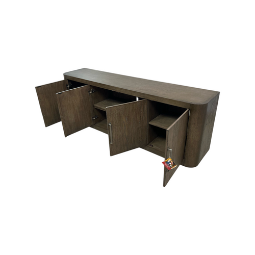 Liberty Furniture South Bend Contemporary 82 Inch TV Console with Adjustable Shelves, image 16