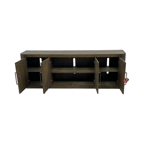 Liberty Furniture South Bend Contemporary 82 Inch TV Console with Adjustable Shelves, image 17