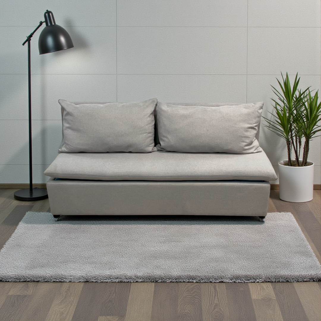 Lila Minimalist Built-in Storage Dining Banquette Bench