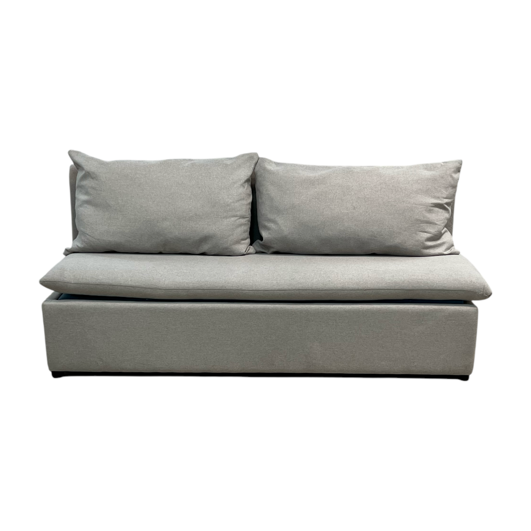 Lila Minimalist Built-in Storage Dining Banquette Bench