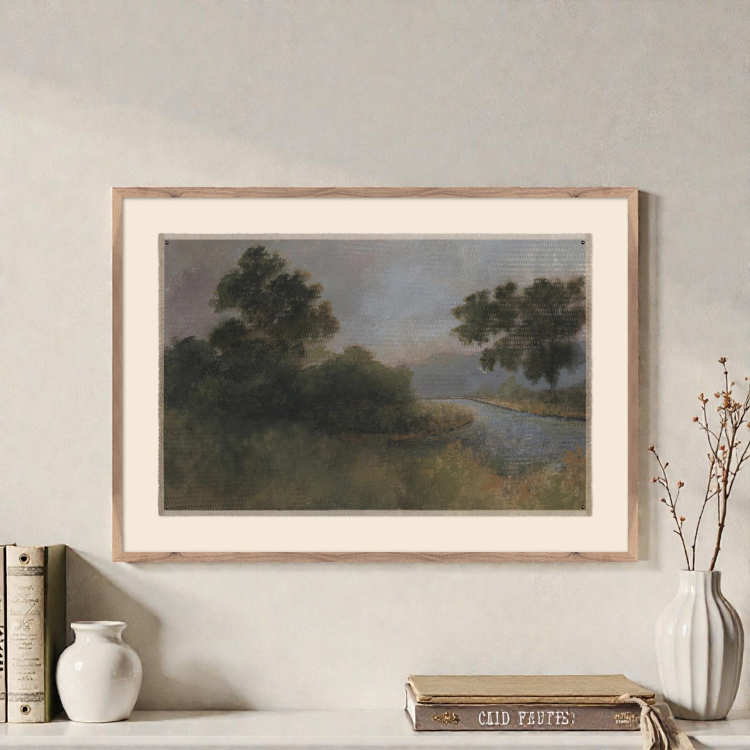Lulu and Georgia Morning Glory Wall Art by Aileen Fitzgerald