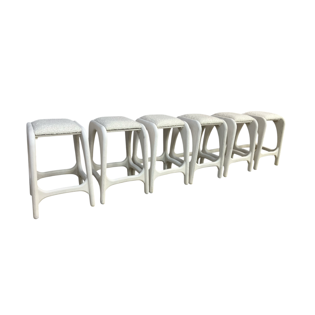 Lulu and Georgia Ashford Counter Stool Washed Ash
