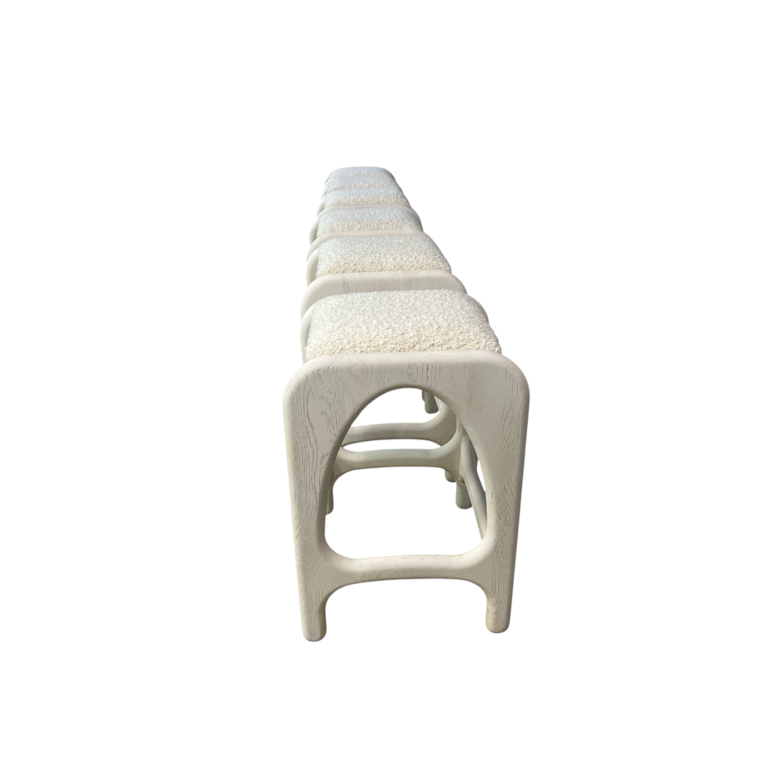 Lulu and Georgia Ashford Counter Stool Washed Ash