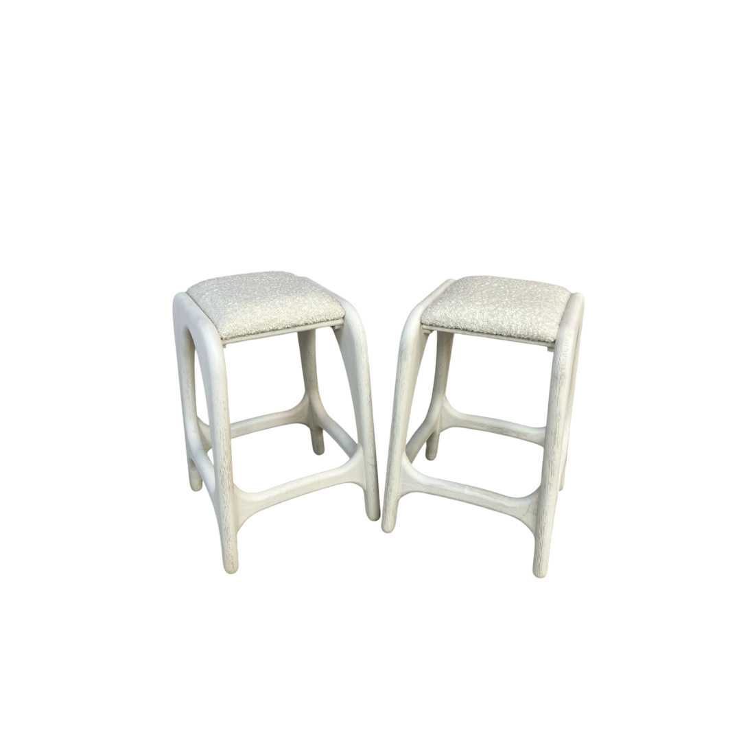 Lulu and Georgia Ashford Counter Stool Washed Ash