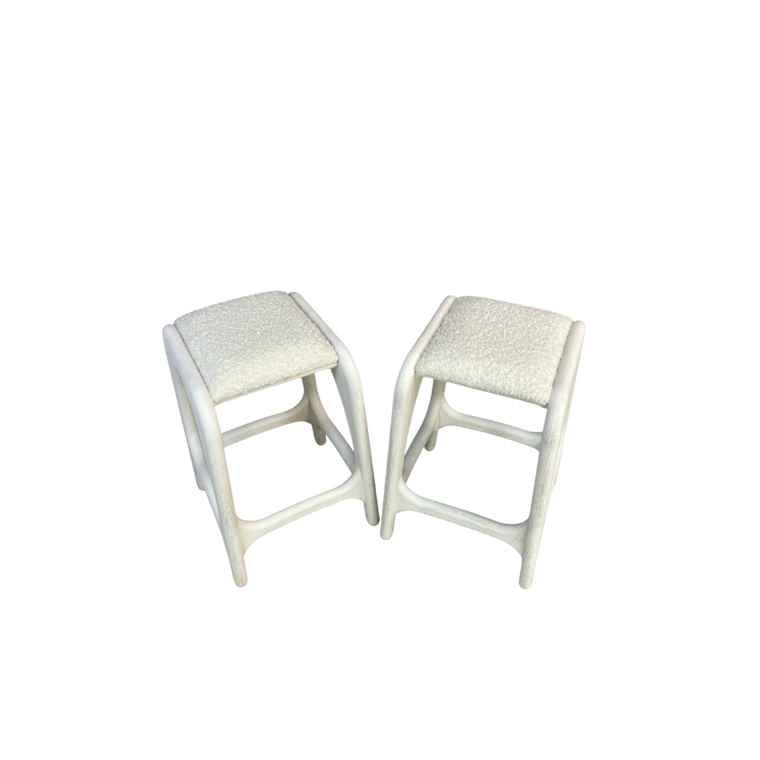 Lulu and Georgia Ashford Counter Stool Washed Ash
