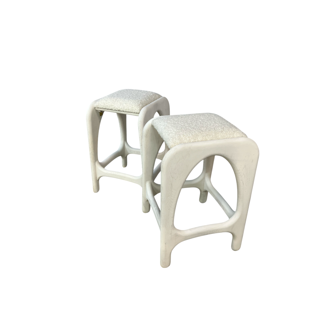 Lulu and Georgia Ashford Counter Stool Washed Ash