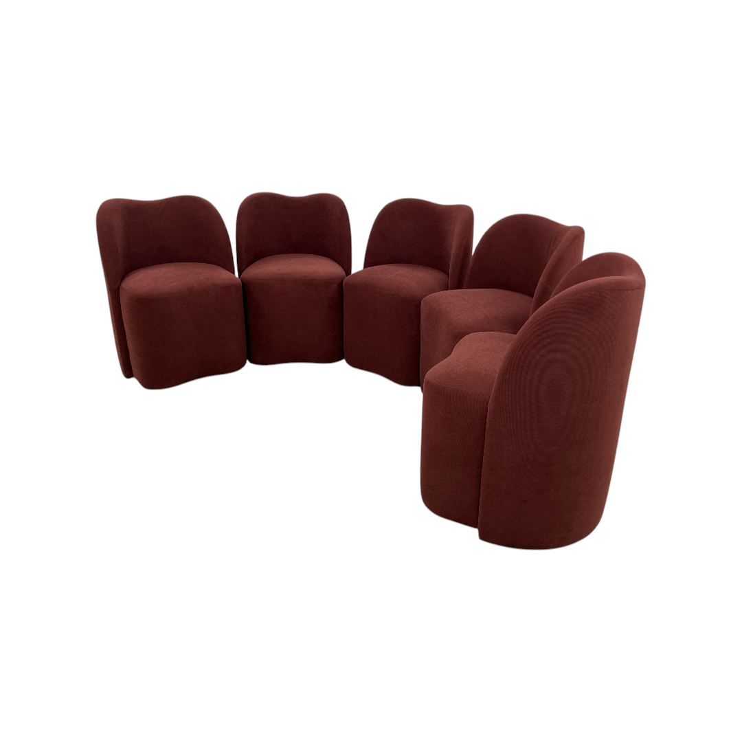 Lulu and Georgia Bedell Dining Chair Set of 5