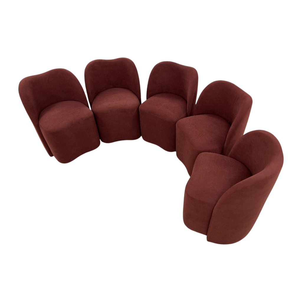 Lulu and Georgia Bedell Dining Chair Set of 5