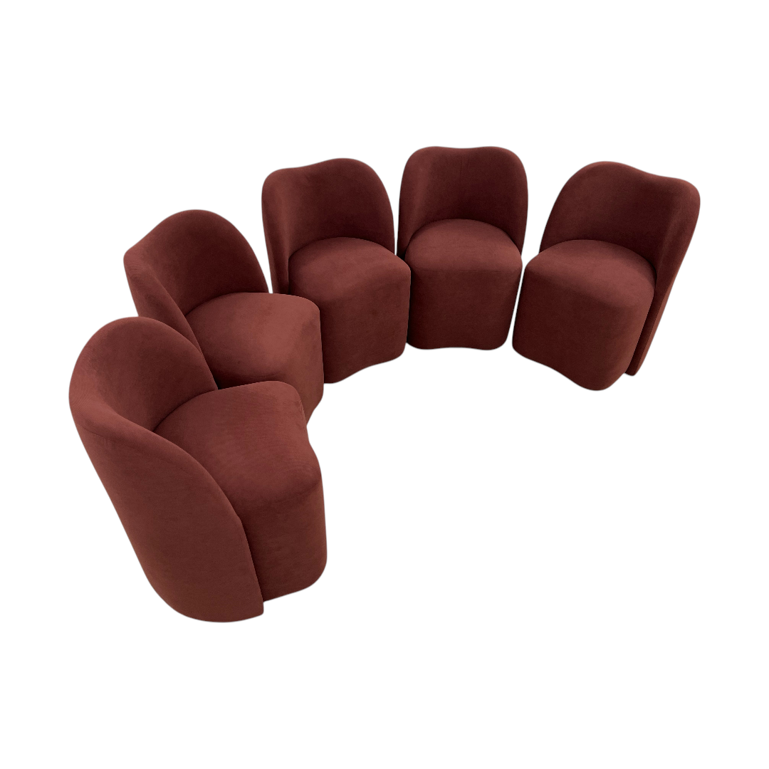 Lulu and Georgia Bedell Dining Chair Set of 5