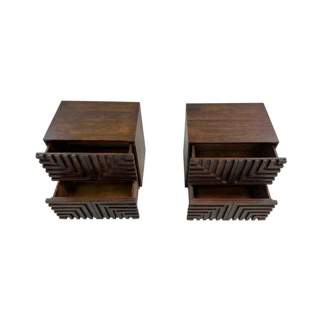 Lulu and Georgia Cinzia Nightstand Set of 2