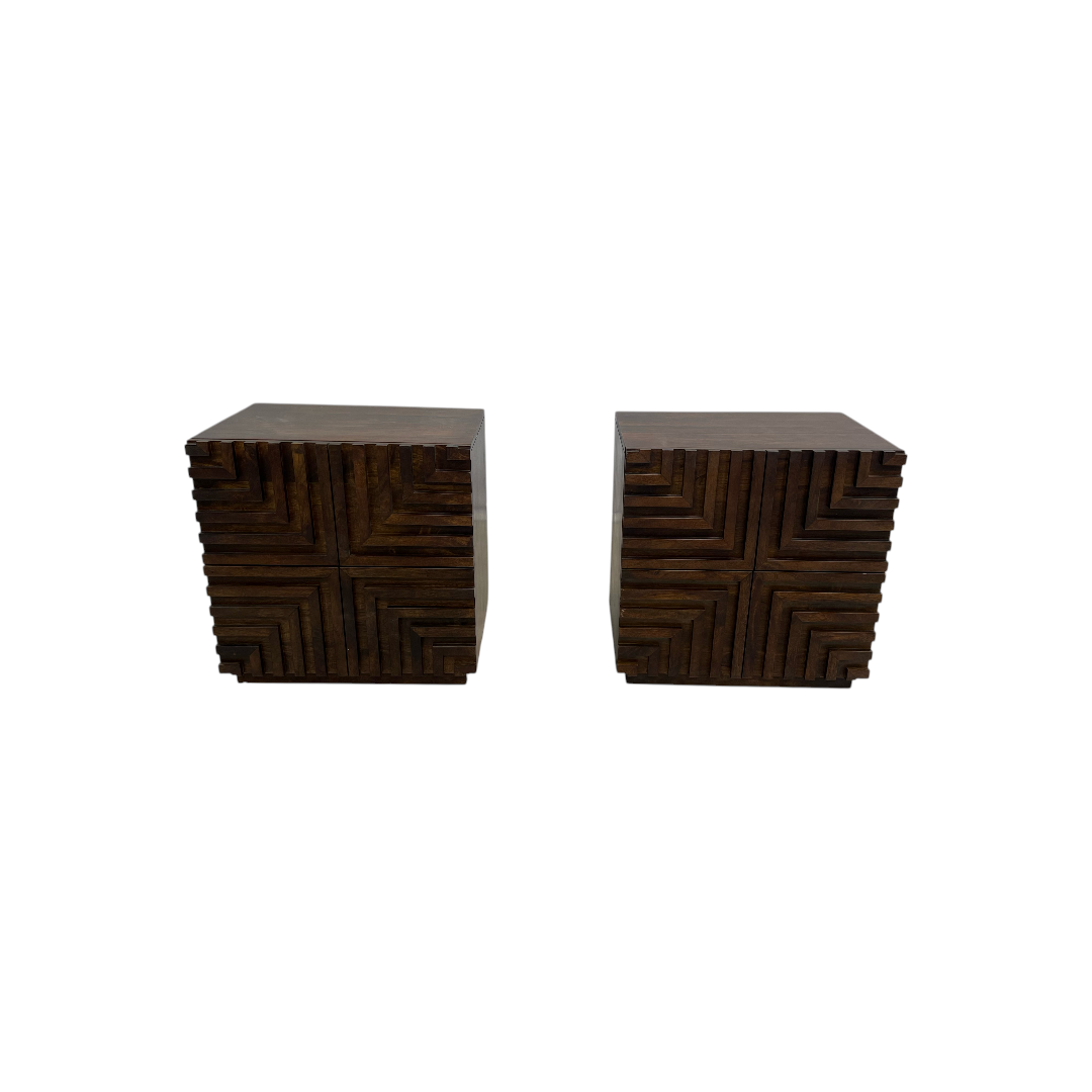 Lulu and Georgia Cinzia Nightstand Set of 2
