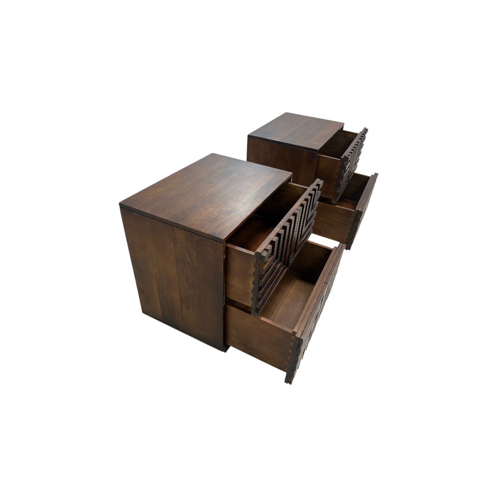 Lulu and Georgia Cinzia Nightstand Set of 2