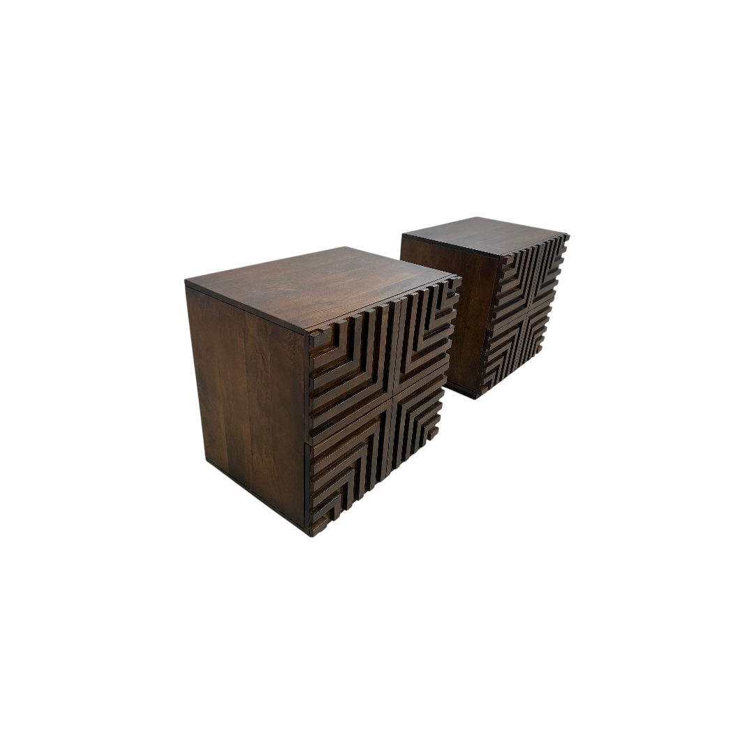 Lulu and Georgia Cinzia Nightstand Set of 2