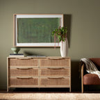 Lulu and Georgia Hannah 6-Drawer Dresser, 58" × 18" × 33" — image 1 of 4