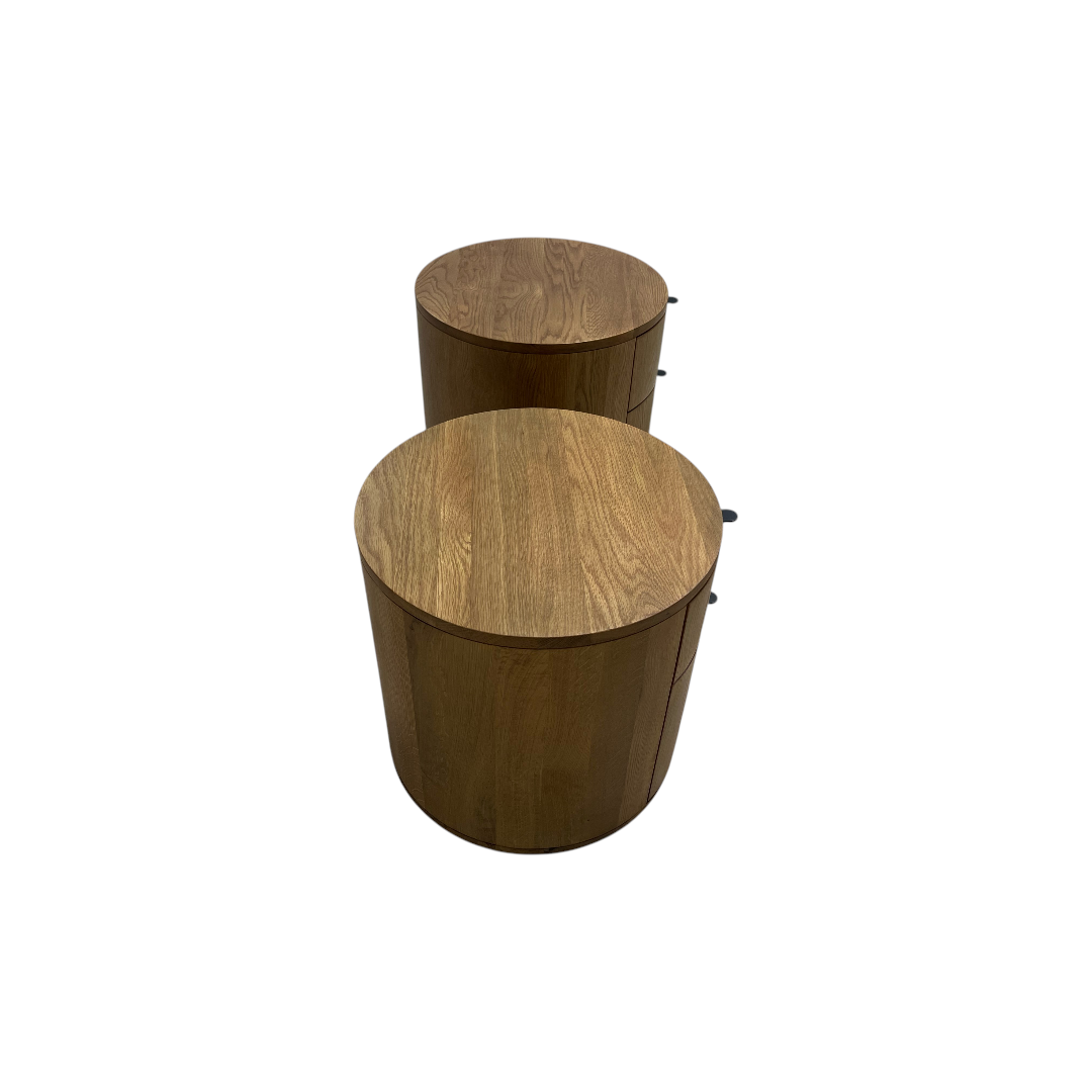 Lulu and Georgia Kono 2-Drawer Nightstand Set of 2