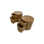 Lulu and Georgia Kono 2-Drawer Nightstand Set of 2