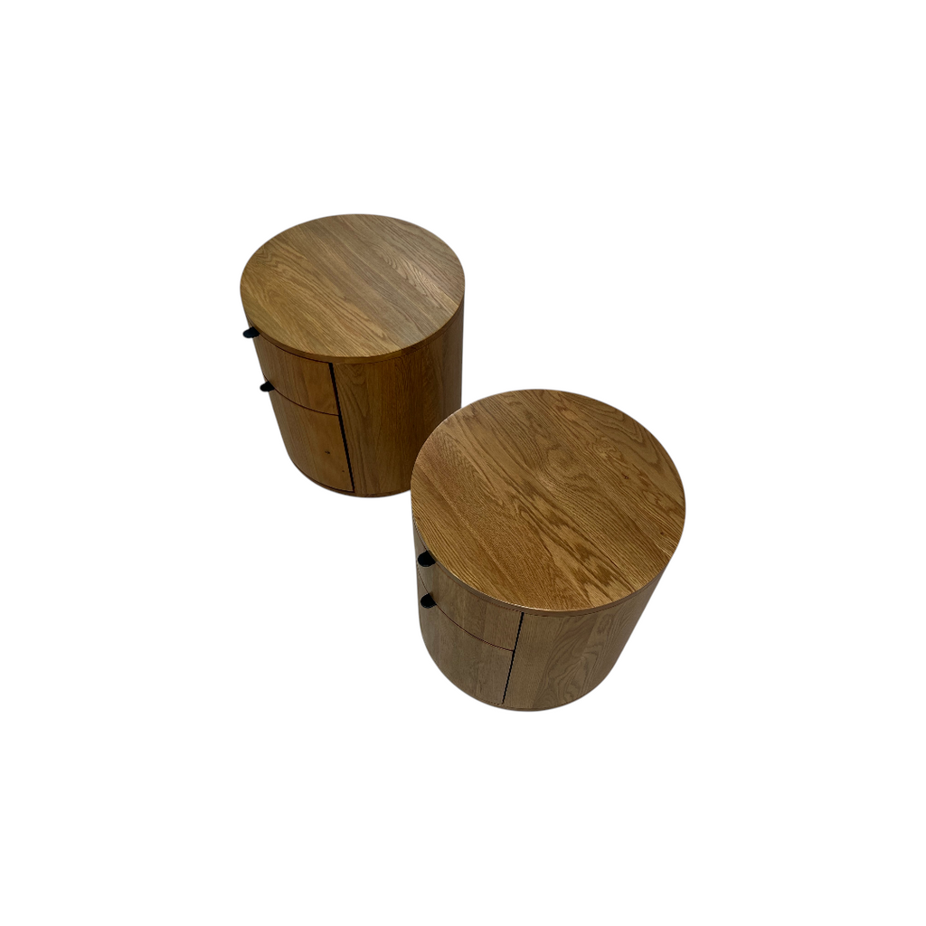 Lulu and Georgia Kono 2-Drawer Nightstand Set of 2
