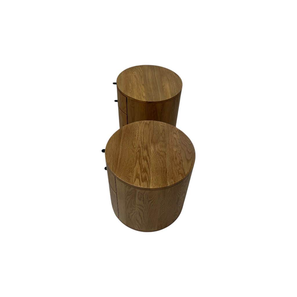 Lulu and Georgia Kono 2-Drawer Nightstand Set of 2