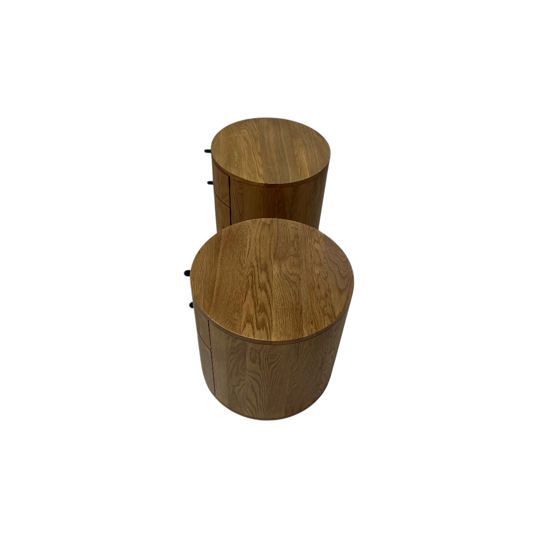 Lulu and Georgia Kono 2-Drawer Nightstand Set of 2