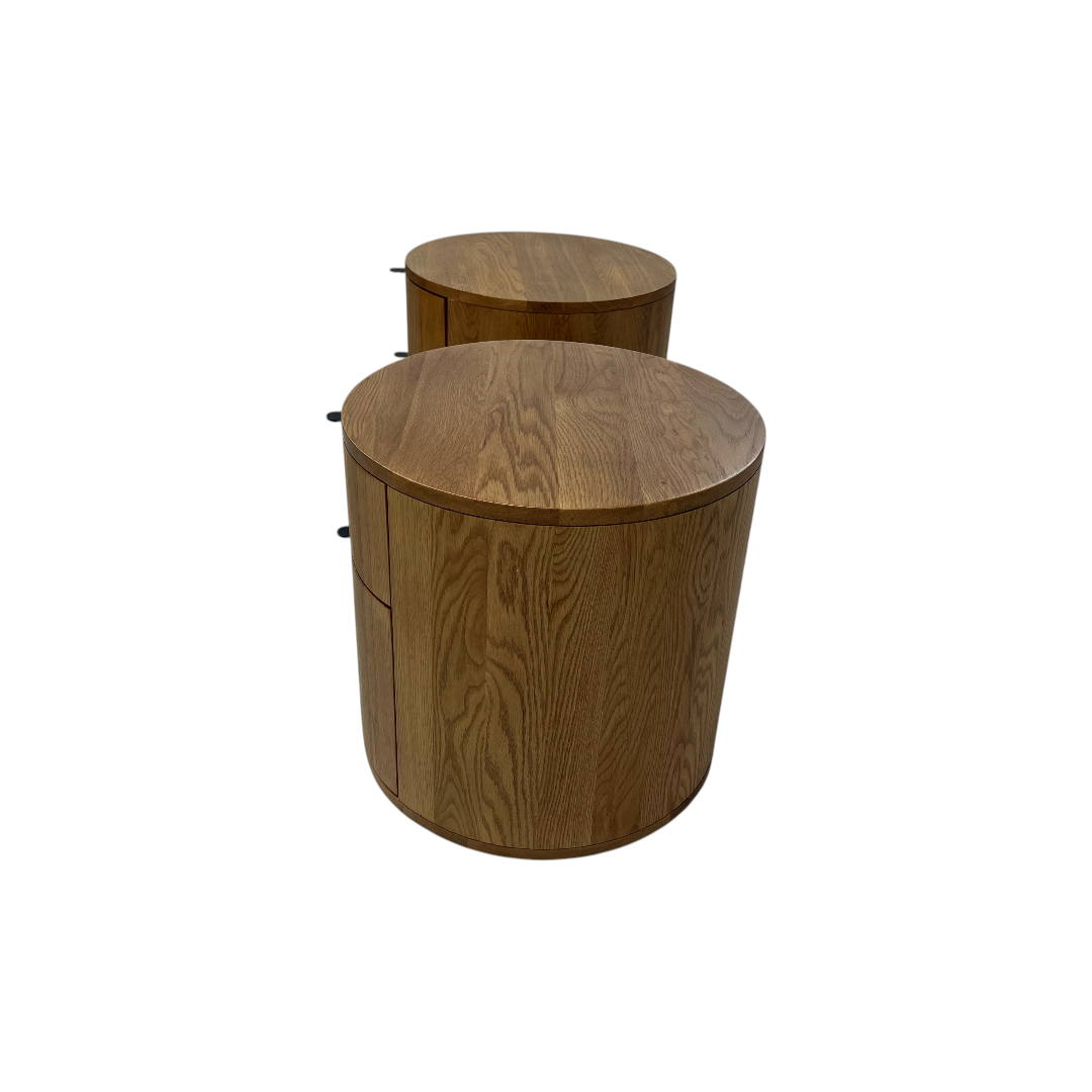 Lulu and Georgia Kono 2-Drawer Nightstand Set of 2