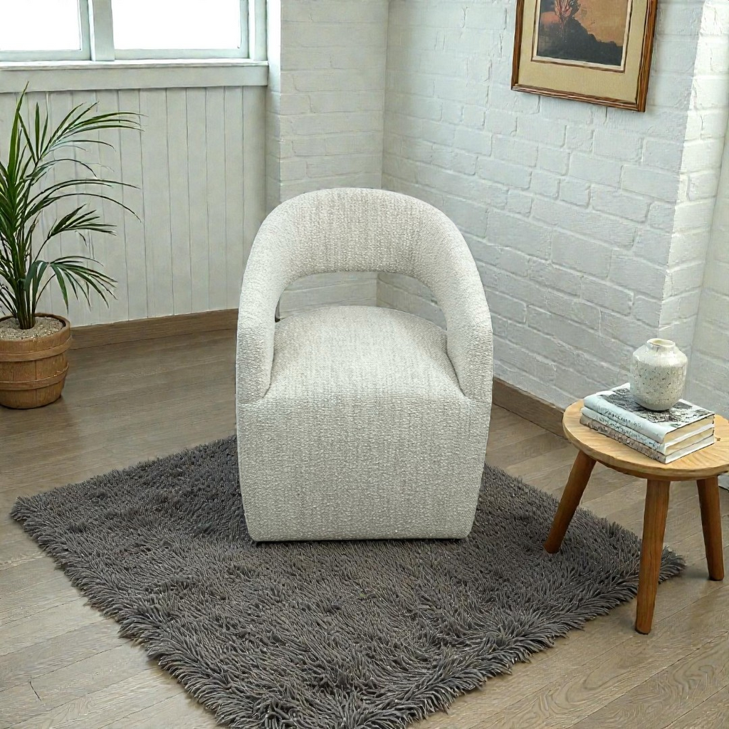 Lulu and Georgia Lorenzo Dining Chair, 24" × 16" × 31" — image 1 of 4