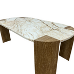 Lulu and Georgia Mahoe Oval Coffee Table