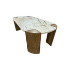 Lulu and Georgia Mahoe Oval Coffee Table