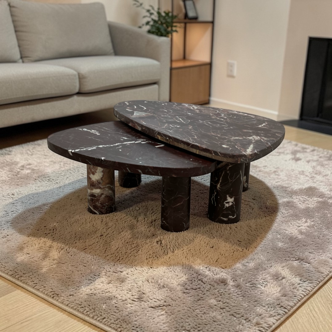 Lulu and Georgia Mariano Nesting Coffee Table (Set of 2)