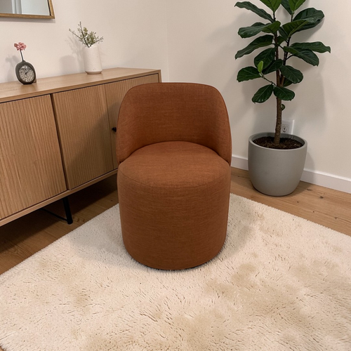 Lulu and Georgia Mckay Swivel Dining Chair, image 1