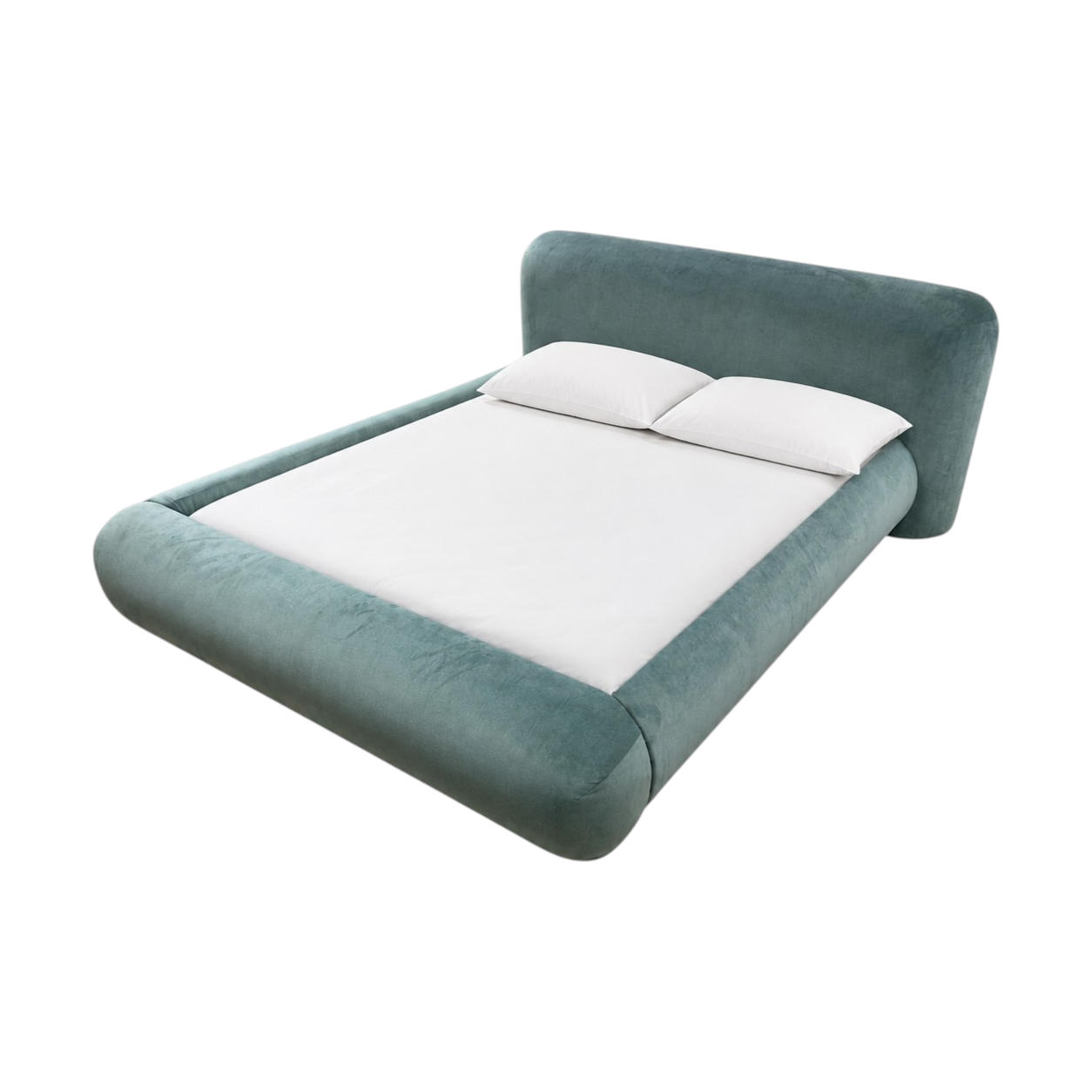 Lulu and Georgia Penley Rounded Full Platform Bed