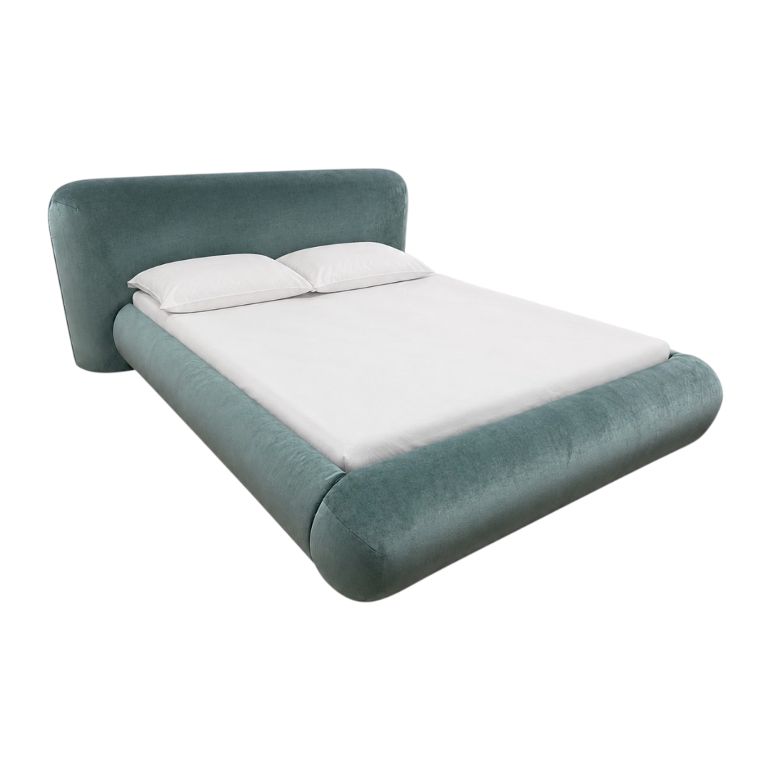 Lulu and Georgia Penley Rounded Full Platform Bed