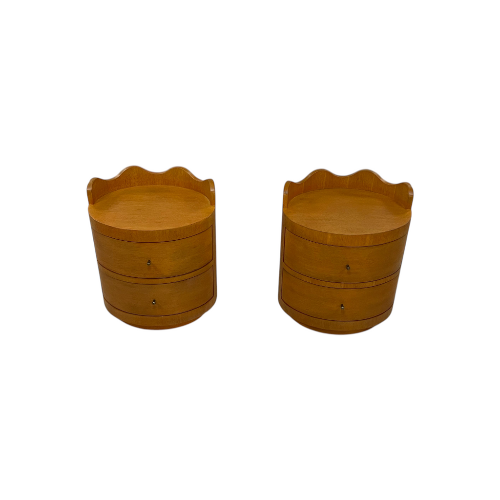 Lulu and Georgia Ripple Nightstand Set of 2