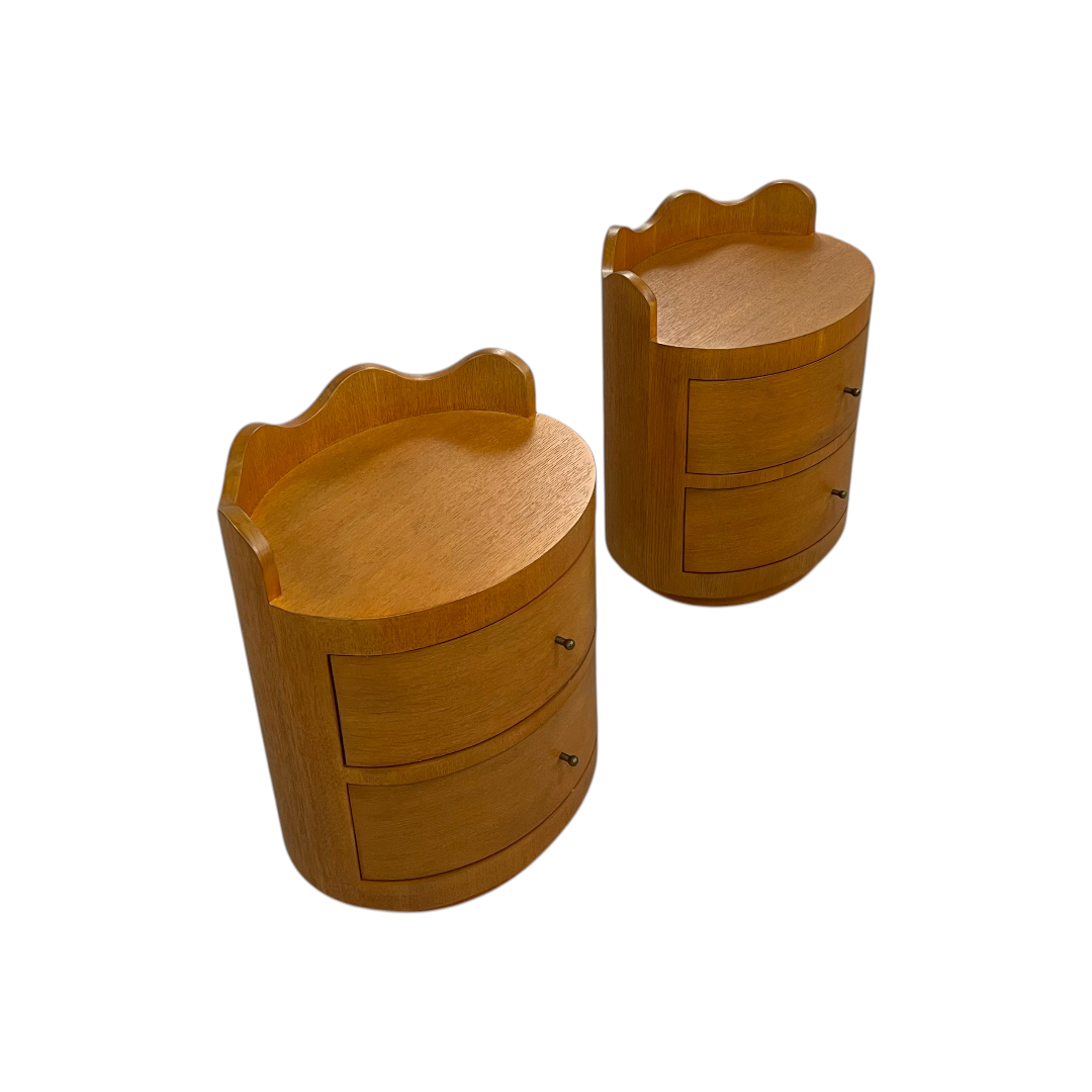 Lulu and Georgia Ripple Nightstand Set of 2