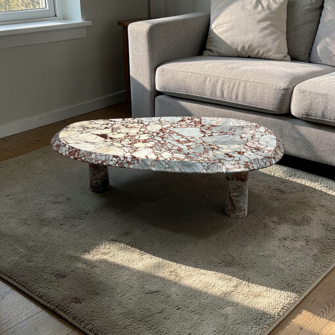 Lulu and Georgia Rodolfo Marble Coffee Table