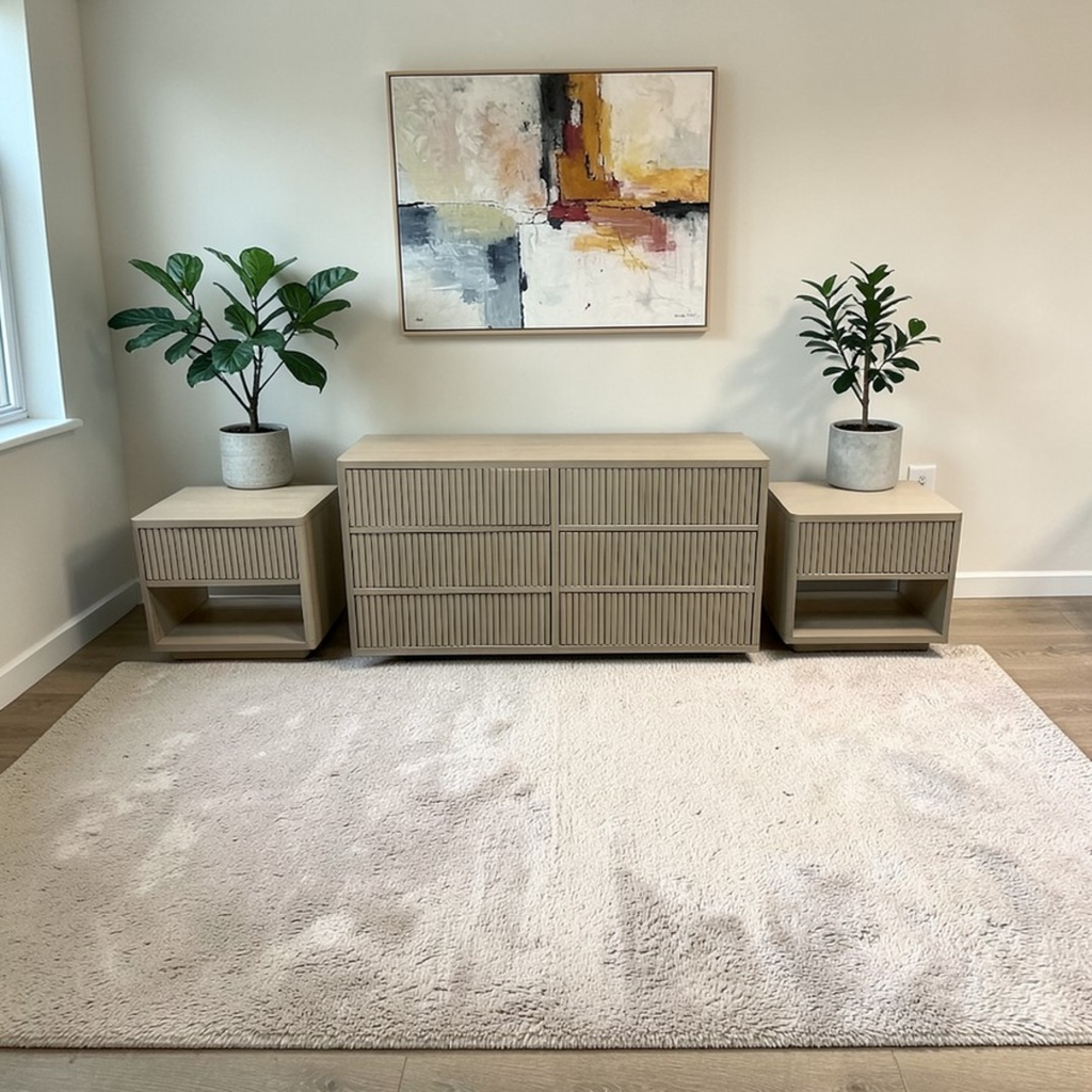 Lulu and Georgia Rutherford 6 Drawer Dresser and Nightstand Set