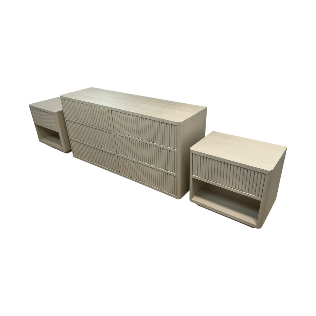 Lulu and Georgia Rutherford 6 Drawer Dresser and Nightstand Set