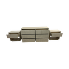 Lulu and Georgia Rutherford 6 Drawer Dresser and Nightstand Set