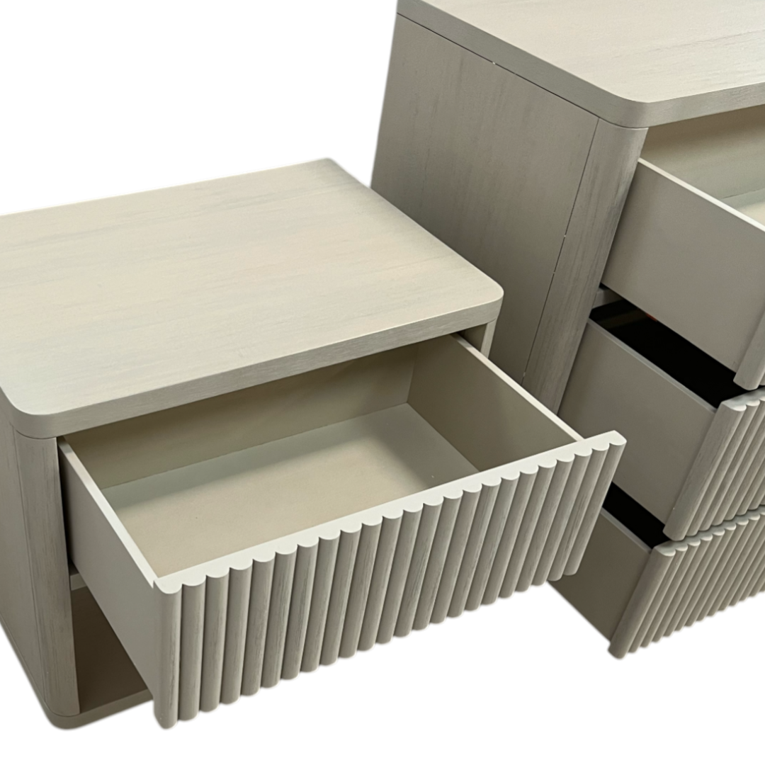 Lulu and Georgia Rutherford 6 Drawer Dresser and Nightstand Set