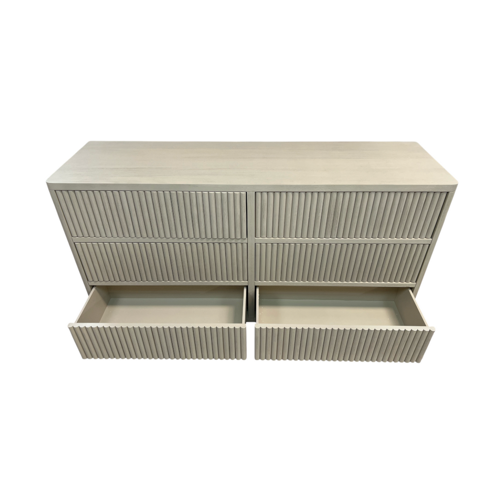 Lulu and Georgia Rutherford 6 Drawer Dresser and Nightstand Set