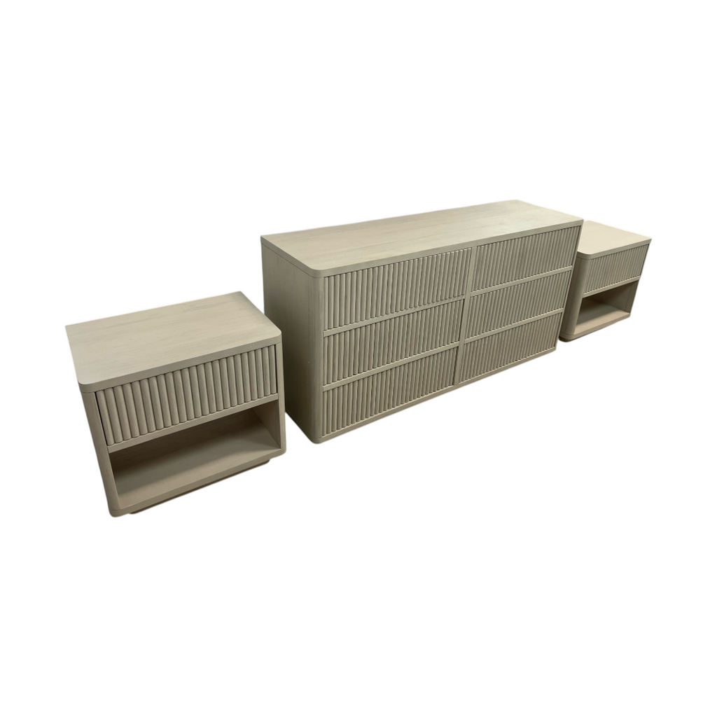 Lulu and Georgia Rutherford 6 Drawer Dresser and Nightstand Set