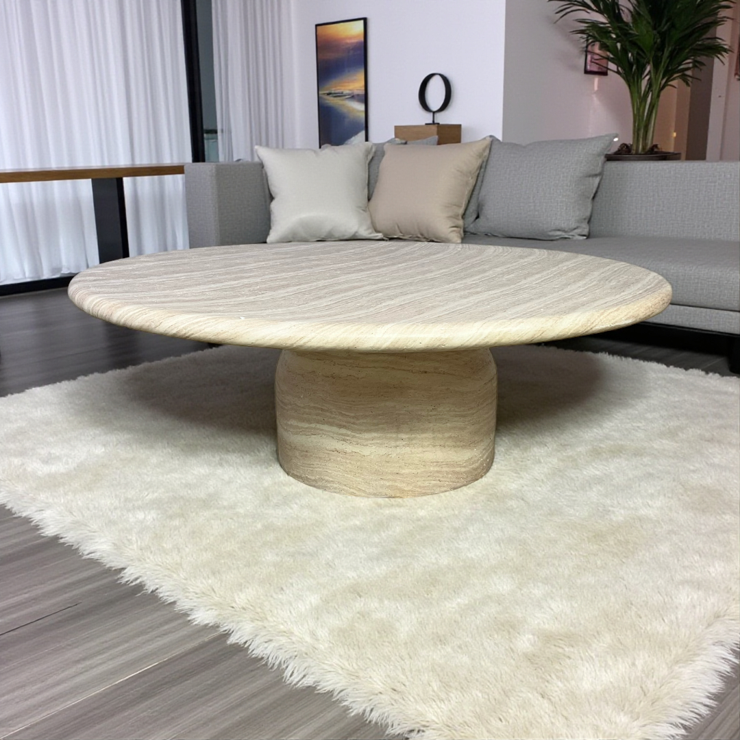 Lulu and Georgia Vinci Round Coffee Table