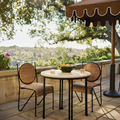 Lulu and Georgia Ziggy Outdoor Dining Chair Set of 2