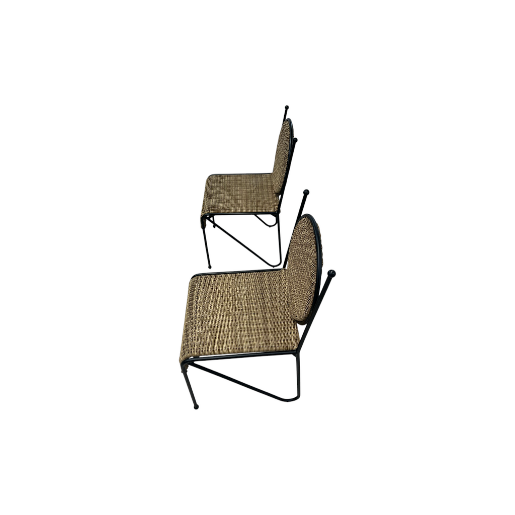 Lulu and Georgia Ziggy Outdoor Dining Chair Set of 2